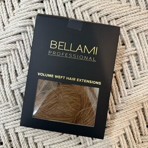 Bellami Professional 22” Balayage Dark Brown/Caramel Blonde Hair Weft Extensions